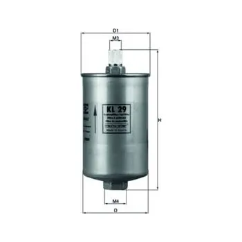 Palivový filtr Palivový filtr MAHLE KL 29