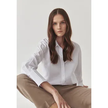 Dámská košile Tatuum KLASICKÁ DÁMSKÁ KOŠILE S DLOUHÝM RUKÁVEM A ŠIROKÝMI MANŽETAMI - ELIKO
