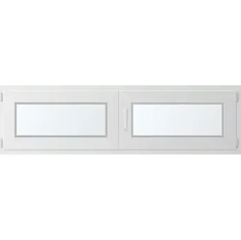 Okno Dvoukřídlé plastové okno pravé 180x60