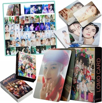 Obraz 55 SZT NOWY IDOL ALBUM PERIFERNÍ PLAKATÓW ZDJĘĆ KART LOMO THEBOYZ PHANTASY