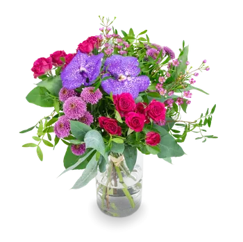 umělá květina Kytice s vandou Alessia Malá - Belles Fleurs