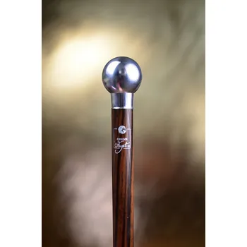 Vycházková hůl Fayet postříbřená koule