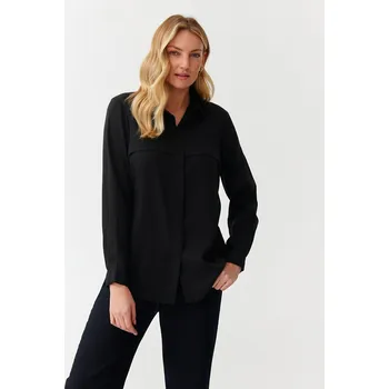 Dámská košile Tatuum DÁMSKÁ PLÁTĚNÁ KOŠILE S OZDOBNOU NÁPRSNÍ ČÁSTÍ - KOROTA