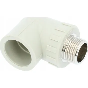 Fitinka PP-R svařované koleno z polypropylenu 32x3/4 VNĚJŠÍ ZÁVIT 90 st.
