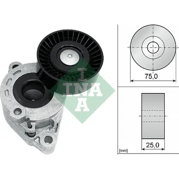 Napínací rameno, žebrovaný klínový řemen, 534 0721 10