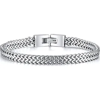 Náramek IZMAEL Pánský Řetízek na ruku Typ2 Stříbrná