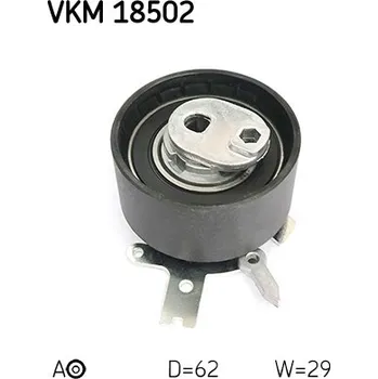 Napínací kladka, ozubený řemen, VKM 18502