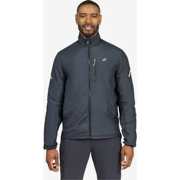 Pánská mikina DECATHLON Pánská fleecová mikina na plavbu hřejivá 500 S ČERNÁ|ŠEDÁ