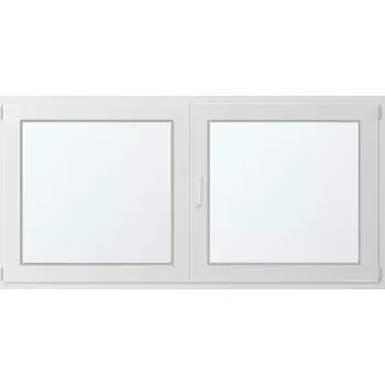 Okno Dvoukřídlé plastové okno pravé 200x110