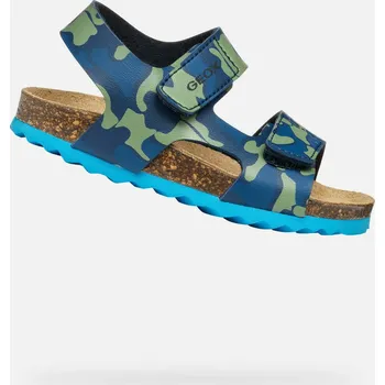 Chlapecká obuv Geox Chlapecké Modré chlapecké sandály Geox Chalki Modrá 20 (2739351)