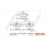 Sada brzdových destiček, kotoučová brzda, DP1010.10.0368