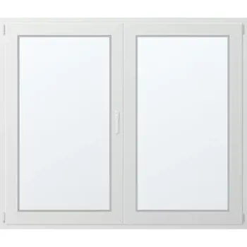 Okno Dvoukřídlé plastové okno levé 170x140