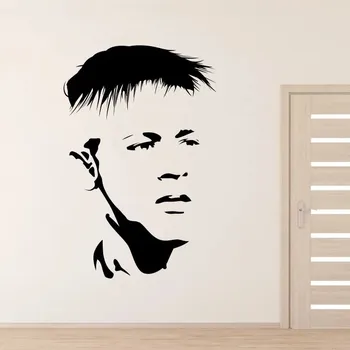 Samolepící dekorace Neymar da Silva fotbalista - vinylová samolepka na zeď 80x52cm