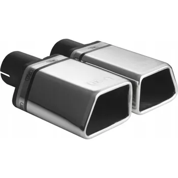 Výfuk pro motocykl Univerzální koncovka výfuku speciální 86×54mm, délka 120mm, montážní průměr 55mm