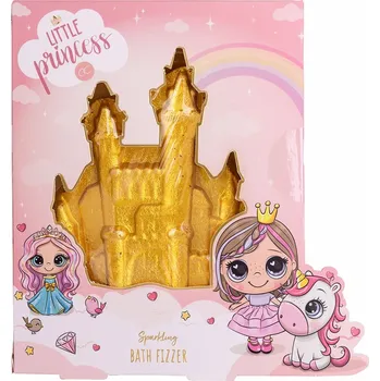 Kosmetická sada FIZZER LITTLE PRINCESS ve tvaru hradu včetně dárkové krabičky ACCENTRA - 150g