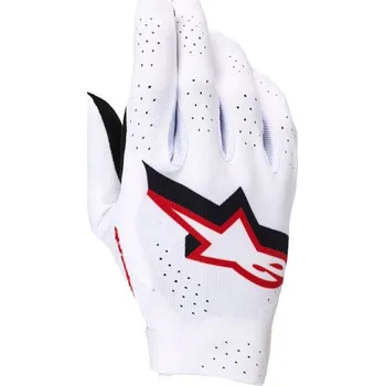 Moto rukavice Rukavice SUPERTECH MX, ALPINESTARS (bílá/černá/červená) 2026 (Velikost: 4XL)