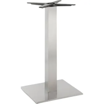 Stolová podnož Alumio Stříbrná kovová podnož Basis 72 cm