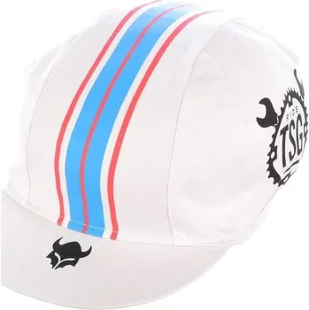 Čepice Čepice TSG - bicycle cap toolsnchains white