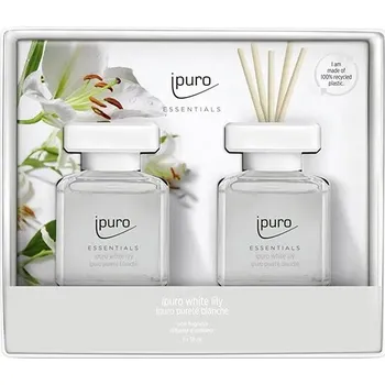 Aroma difuzér IPURO Essentials White Lily 2 × 50 ml
