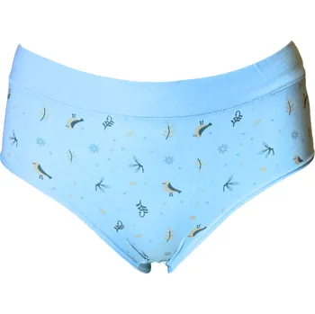 Kalhotky Dámské bavlněné kalhotky modré 4162 Velikost: XXL