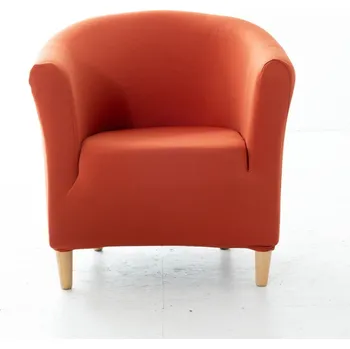 Napínací potah Blancheporte Jednobarevný extra pružný potah na křeslo cabriolet terakota