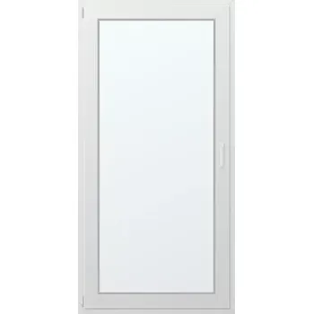 Vchodové dveře Jednokřídlé plastové balkonové dveře levé 100x210