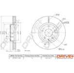 Brzdový kotouč, DP1010.11.1600