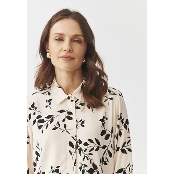 Dámská košile Tatuum DÁMSKÁ VISKÓZOVÁ KOŠILE S ROSTLINNÝM VZOREM — BASIL