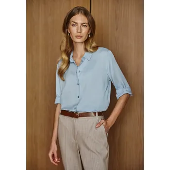 Dámská košile Tatuum DÁMSKÁ PLÁTĚNÁ KOŠILE S VYHRNOVACÍMI RUKÁVY - ISLA