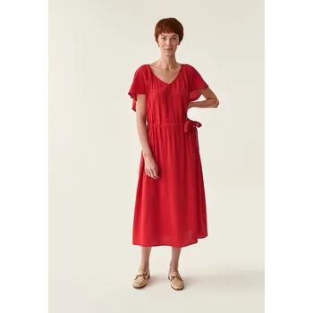 Dámské šaty Tatuum ČERVENÉ MIDI ŠATY OSTA