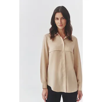 Dámská košile Tatuum DÁMSKÁ PLÁTĚNÁ KOŠILE S OZDOBNOU NÁPRSNÍ ČÁSTÍ - KOROTA