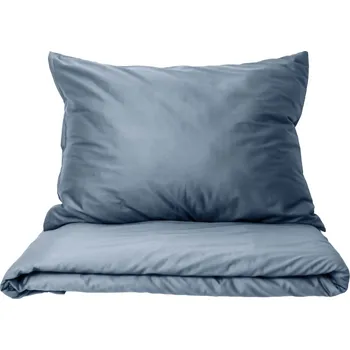 Povlečení Saténové povlečení jednobarevné LIGHT BLUE Velikost: 140x200 cm (1 ks), 70x90 cm (1 ks)