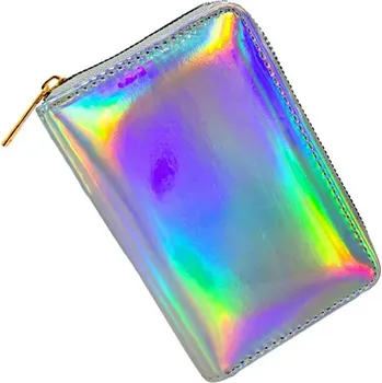 Malá dámská holografická peněženka Barva: Stříbrná