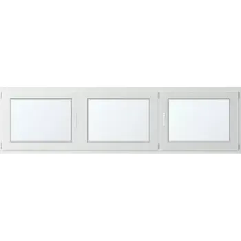 Okno Trojkřídlé plastové okno se štulpem, vpravo otevíravo sklopné 270x80