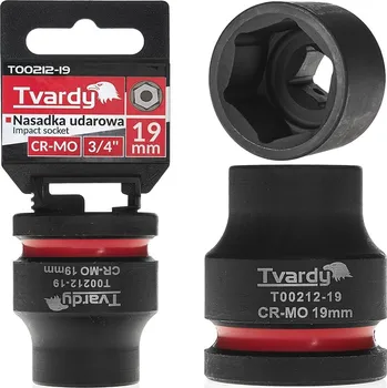 Gola hlavice Rázová nástrčná hlavice 3/4", 19 mm, CrMo - TVARDY