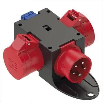 PCE kompaktní zásuvka St.Anton 1 x 250V/2 x 400V IP44