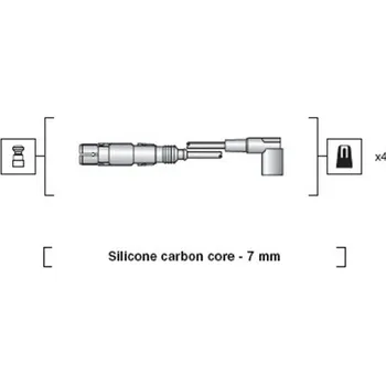 Zapalovací kabel Sada kabelů pro zapalování, 941318111163