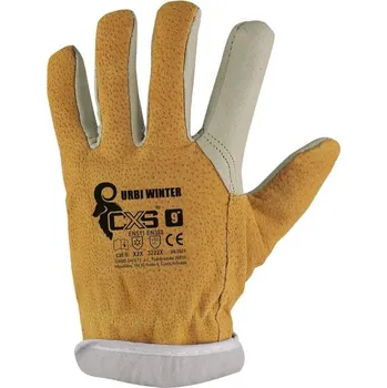 Pracovní rukavice CANIS CXS URBI WINTER rukavice kožené zimní - 10