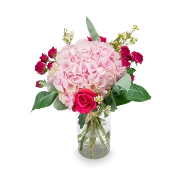 umělá květina Kytice z hortenzií Laurie Malá