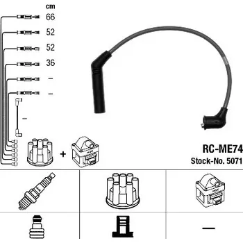 Zapalovací kabel Sada kabelů pro zapalování, 5071