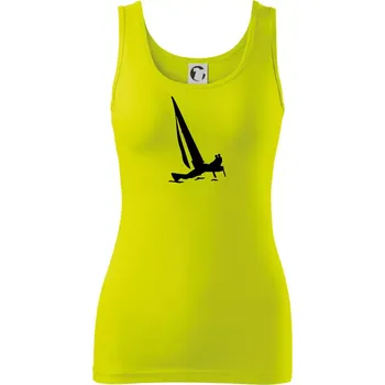 Dámské tričko Katamarán 2 osoby - Dámské tílko - 2XL ( Limetková )
