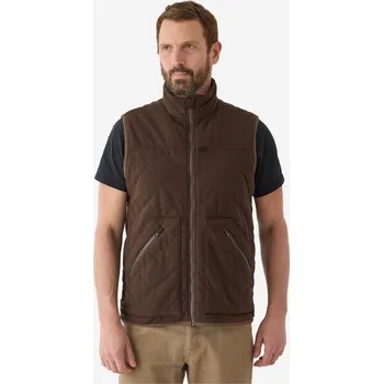 Pánská vesta SOLOGNAC Prošívaná vesta 500 4XL KAŠTANOVÁ