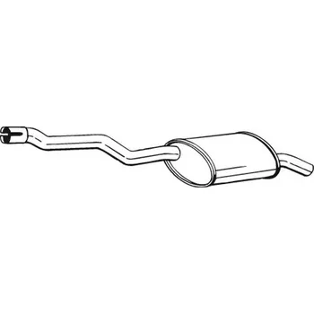 Tlumič výfuku Zadní tlumič výfuku, 247-259