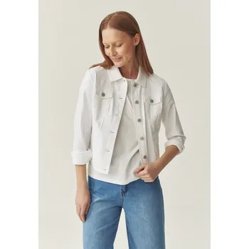 Dámská casual bunda Tatuum DŽÍNOVÁ PROUŽKOVANÁ BUNDA – BESKA 1