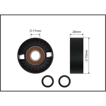 Napínací kladka, žebrovaný klínový řemen, 01-86 SC