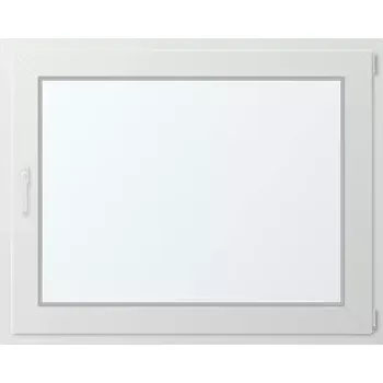 Okno Jednokřídlé plastové okno pravé 90x130