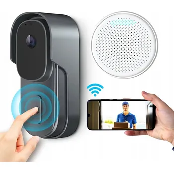 IP kamera Chytrý venkovní zvonek Extralink SmartLife 708AD 1080p 5MP WiFi