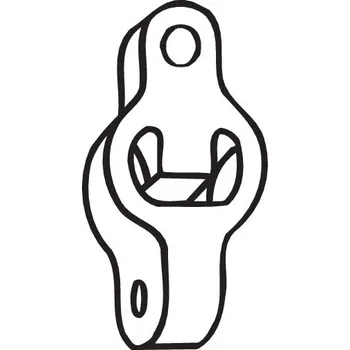 Gumový popruh, výfukový systém, 255-006