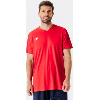 KIPSTA Fotbalový dres Essential Club pro dospělé 3XL VÍNOVÁ|ČERVENÁ