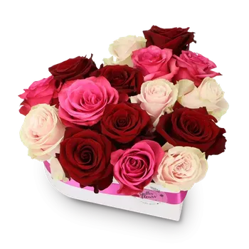 Dárková krabička Květinový box Juliette Love Střední – Belles Fleurs